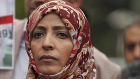 Chášakdžího osud zajímá i jemenskou političku a nositelku Nobelovy ceny míru Tawakkul Karmánovou