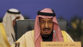 Saúdský král Salmán.