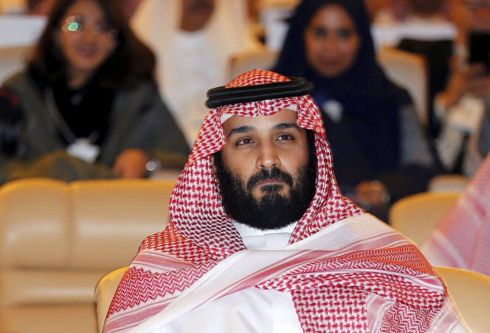 Korunní princ Muhammad bin Salmán .
