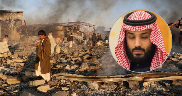 Saúdové páchají v Jemenu zvěrstva, bouří Britové. A zmínili ironii s lidskými právy
