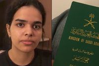 Saúdka (18) prchající před rodinou získala status uprchlice. Potvrdily ho úřady