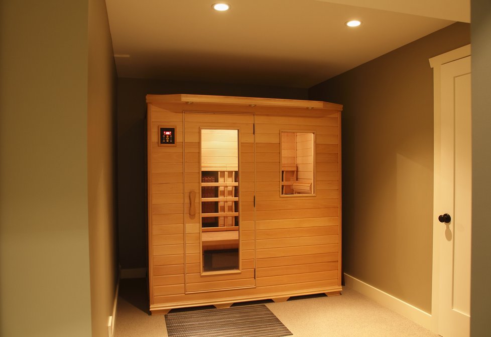 Malá sauna se vejde i do bytu