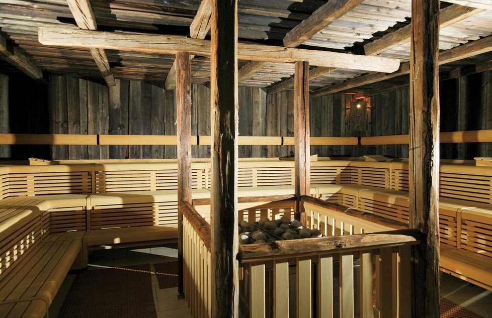 Vybrat si můžete z více druhů saun