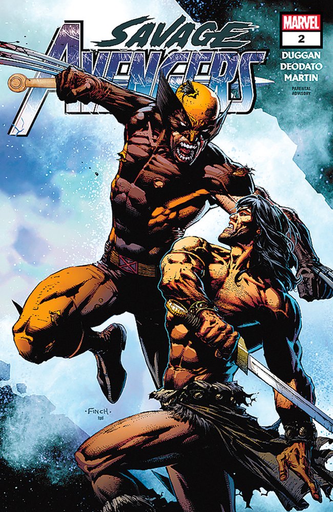 Barbar Conan je jednou z hlavních postav aktuální komiksové série Savage Avengers (Divocí Avengers), ve které se potkává s takovými drsňáky, jako jsou Wolverine, Venom nebo Punisher