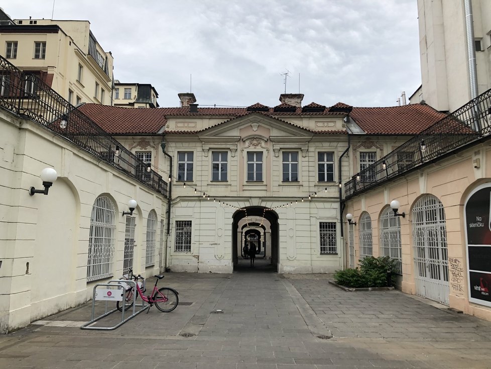 Vnitroblok paláce Savarin oživí nová kulturní zahrada