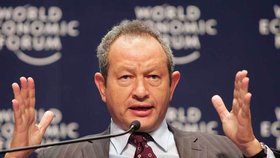 Egyptský miliardář Naugib Sawiris