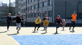 Sazka pořádá pravidelná sportovní odpoledne pro ukrajinské děti