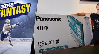 Hrajte Sazka Fantasy extraligy a bojujete o ceny v hodnotě 20 tisíc včetně TV Panasonic!