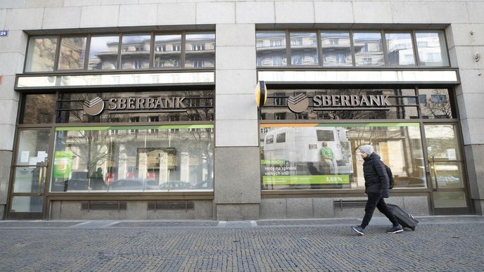 Pobočka Sberbank v Česku