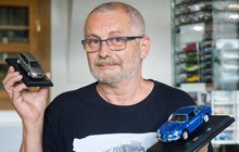 Angličáky, kam se podíváš! Martin Švec (62) propadl modelům aut 