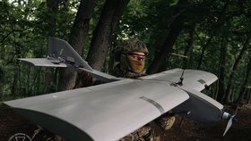 Dronová jednotka tajné služby SBU.