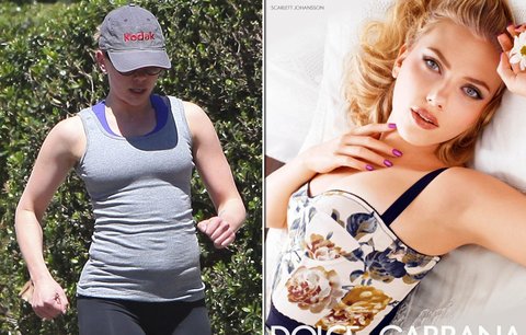 Kyprá Scarlett zhubla během vteřiny díky Photoshopu