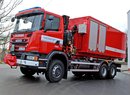 Scania: Nosiče kontejnerů pro Hasičský záchranný sbor ČR