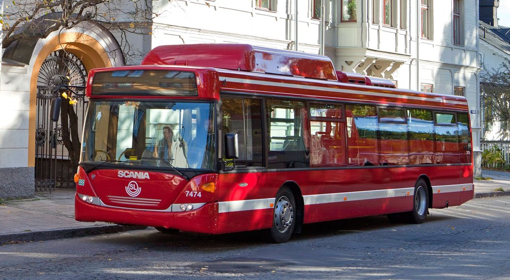 Bioplyn a CNG patří nerozlučně i k autobusům Scania opatřeným pětiválcem