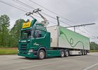 Scania se podílí na projektu elektrifikované dálnice v Německu