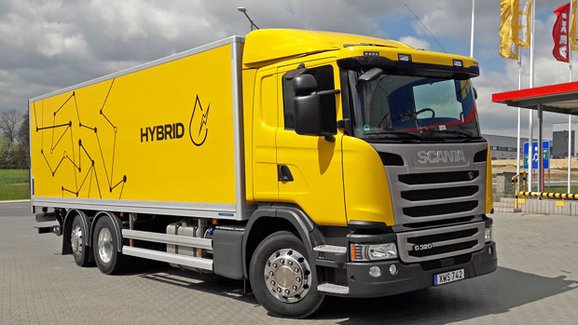 Scania G320 GX2 Hybrid: Nejsilnější hybrid