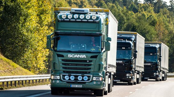 Scania: Plně autonomní řízení a skupinová jízda (+video)