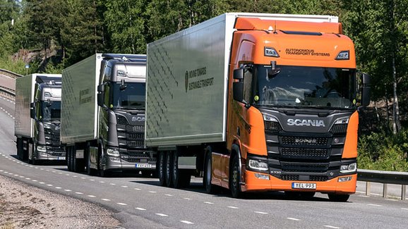 Scania: Nákladní doprava směřuje k jízdě v konvojích