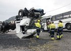 Scania poskytuje kabiny nákladních vozidel pro nácvik vyprošťování