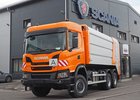 První Scania XT pro svoz komunálního odpadu je na Vysočině 
