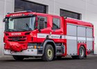 Scania dodala zásahová vozidla pro pražské hasiče 