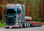 Scania S 730 8×4/4: Specialista na nadměrné náklady