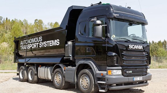 Scania předvedla nákladní vozidla s autonomním řízením