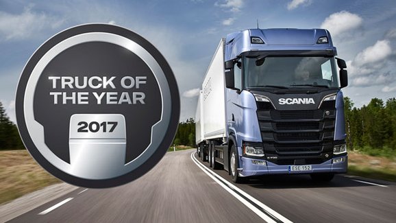 Scania řada S: International Truck of the Year 2017