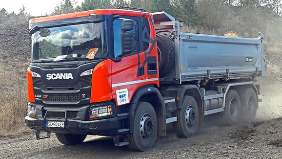 Scania v kamenolomu: Inovace pod drobnohledem