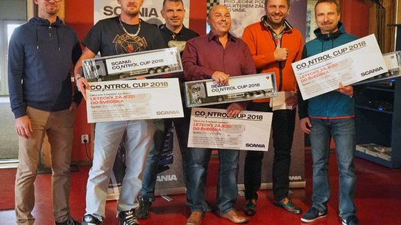 Soutěž Scania CO2NTROL CUP 2018 pomohla ušetřit tisíce litrů nafty