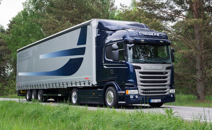 Ocenění pro tahač Scania s motorem Euro 6