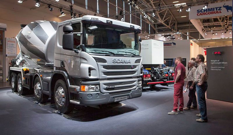 Stavební řada Scania Off-road měla premiéru na veletrhu Bauma 2013