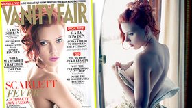 Scarlett se po skandálu uniklých nahých fotek opět odhaluje. Tentokrát pro magazín Vanity Fair