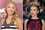 Scarlett Johansson a její změna účesu.