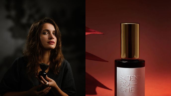 Hudebnice Kateřina Šantrochová a její značka parfémů na míru Scent Roche.