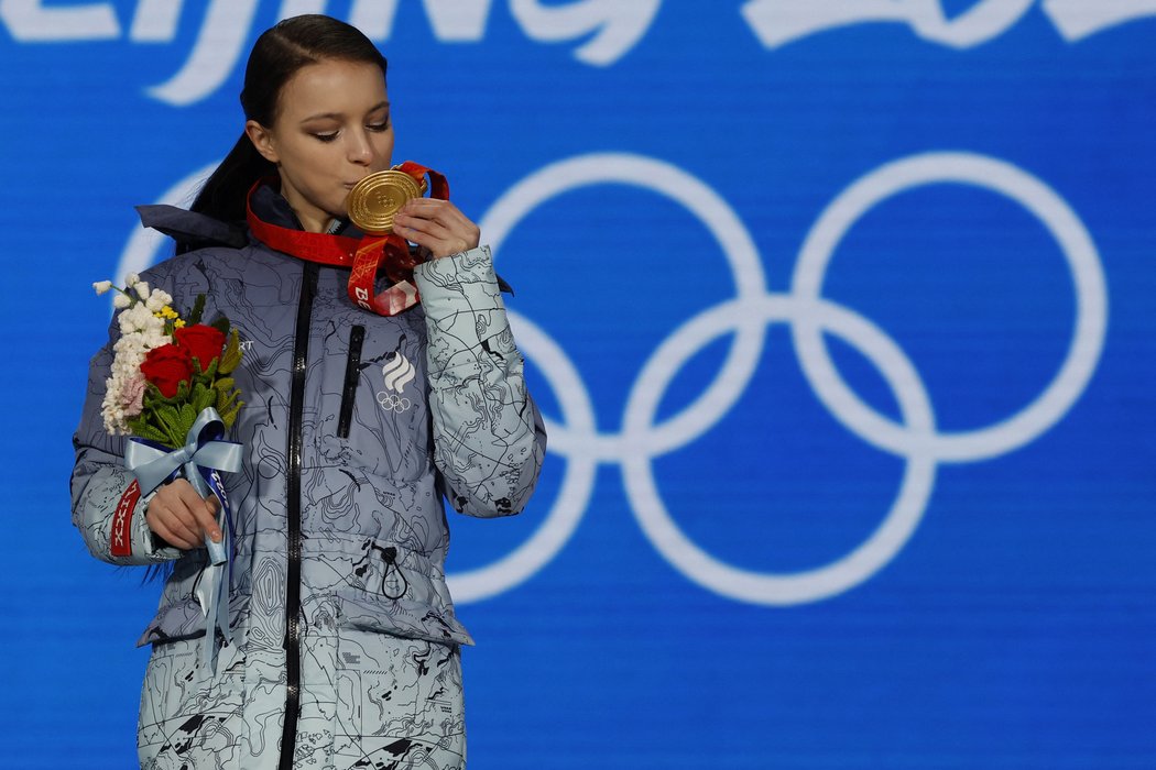 Olympijská vítězka Anna Ščerbakovová