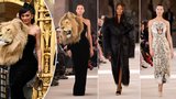 Irina Shayková a Naomi Campbellová šokují: Hlavy šelem jako módní doplněk?! 