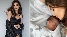 Kristýna Schicková v sobotu 14. března porodila syna