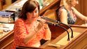 Ministryně financí Alena Schillerová (za ANO) Ministryně financí Alena Schillerová (za ANO)
