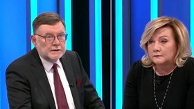 Zbyněk Stanjura (ODS) a Alena Schillerová (ANO) v Partii Terezie Tománkové.