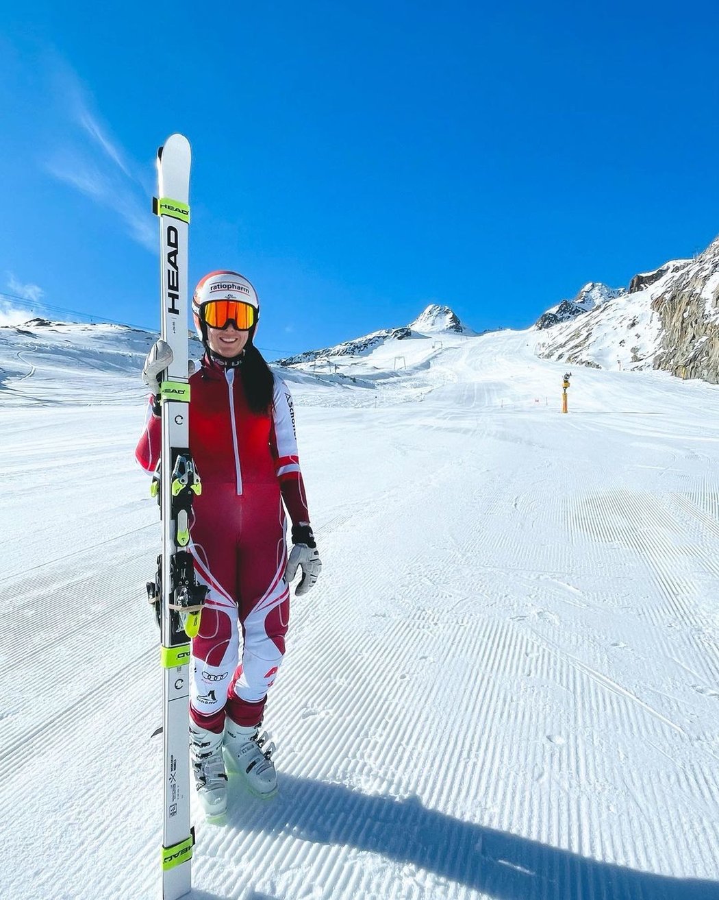 Rakouská lyžařka Rosina Schneebergerová