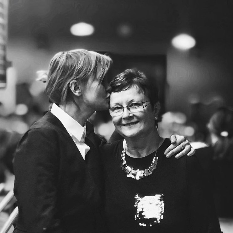 Jitka Schneiderová s maminkou