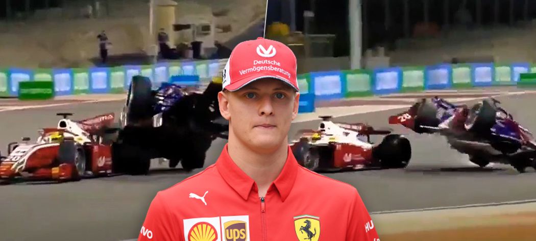 Mick Schumacher měl v kvalifikaci nehodu.