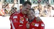 Michael Schumacher a Jean Todt. Dva kamarádi a kolegové z dob, kdy s Ferrari vládli formuli 1.