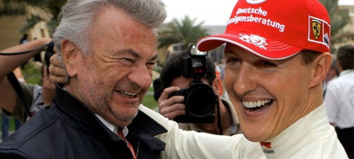 Michael Schumacher s Williem Weberm