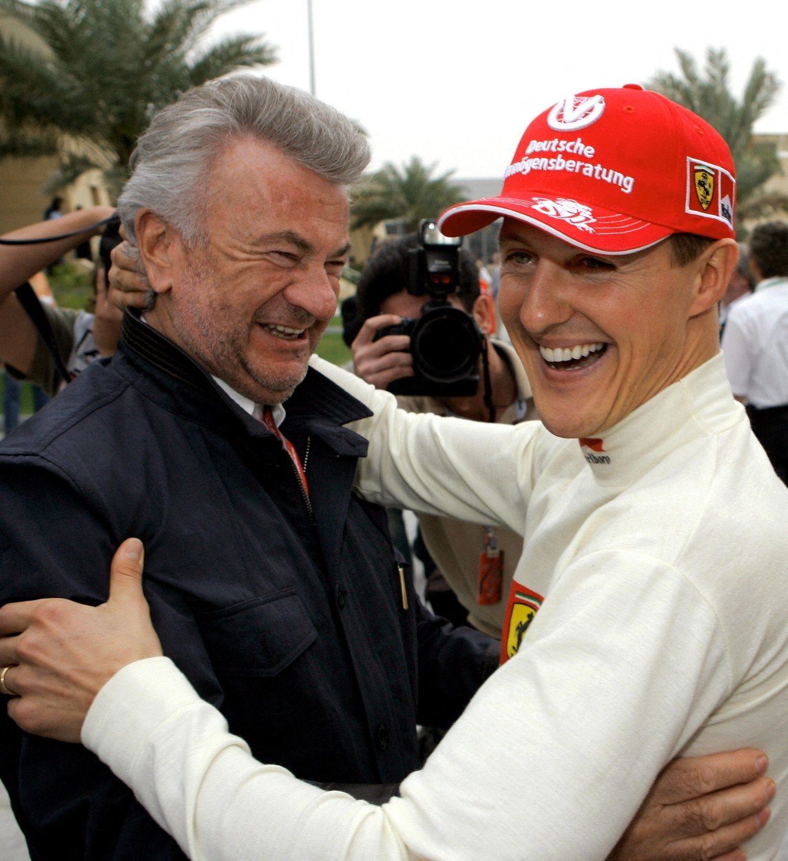 Michael Schumacher s Williem Weberm
