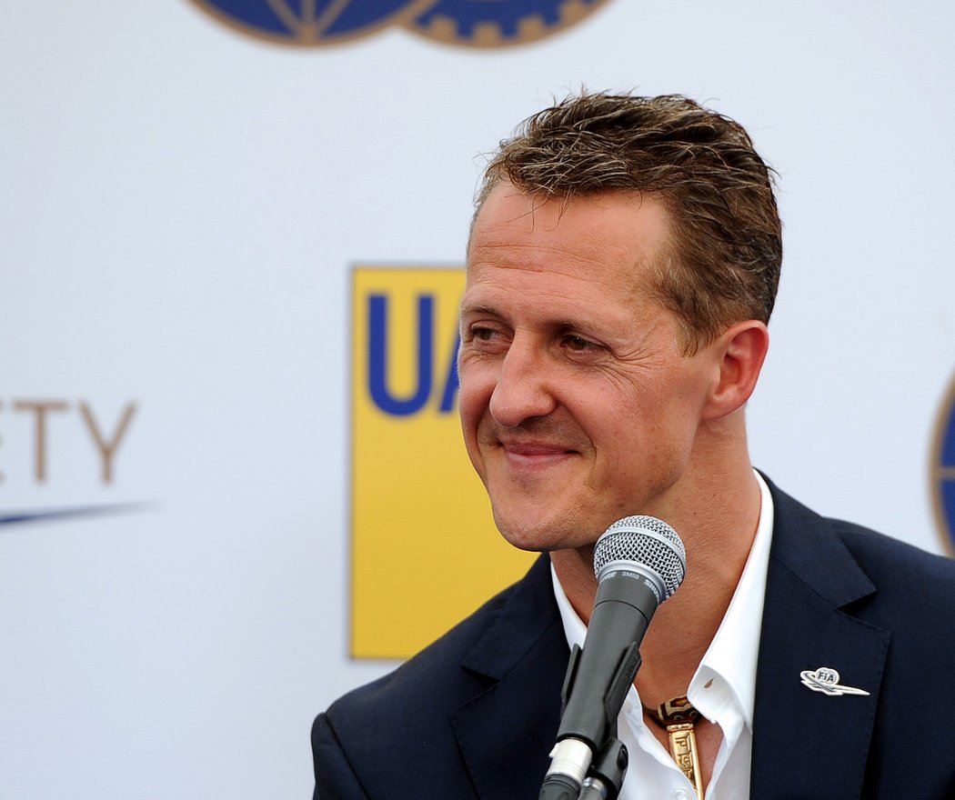 Schumacher se na veřejnosti od nehody na lyžích neukázal. Jeho dobré skutky teď ale byly oficiálně oceněny
