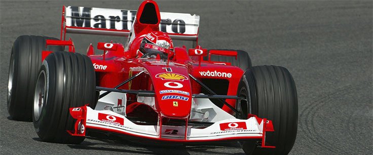 Legendární pilot Ferrari v dobách slávy.