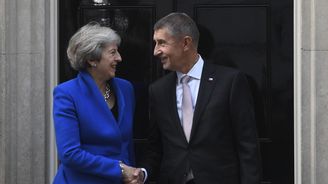 Věřím, že dohoda o brexitu je možná, řekl Babiš po schůzce s Mayovou 