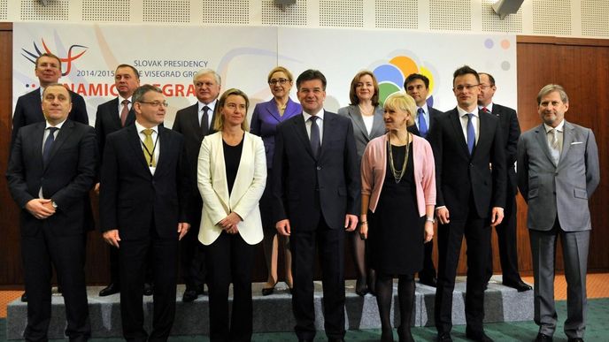 schůzka ministrů zahraničních věcí Slovenska, ČR, Maďarska a Polska s kolegy ze zemí Východního partnerství (15. května)